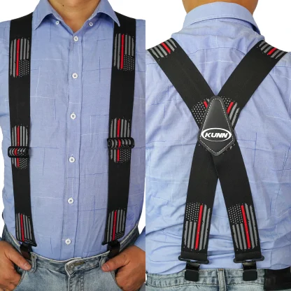 Heavy Duty Suspender with Tape Measure Pattern - Image 13