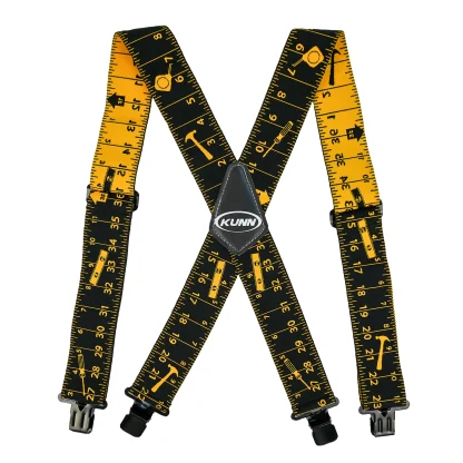 Heavy Duty Suspender with Tape Measure Pattern