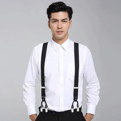 Y-shaped Suspender with Multi Clips - Image 2
