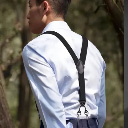 Y-shaped Suspender with Multi Clips - Image 5