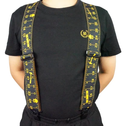 Heavy Duty Suspender with Tape Measure Pattern - Image 4