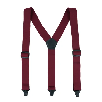 Classic Suspender with Plain Color Design - Image 11