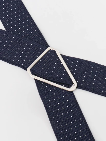 Elastic Suspender with Mini Dot Pattern - Image 3