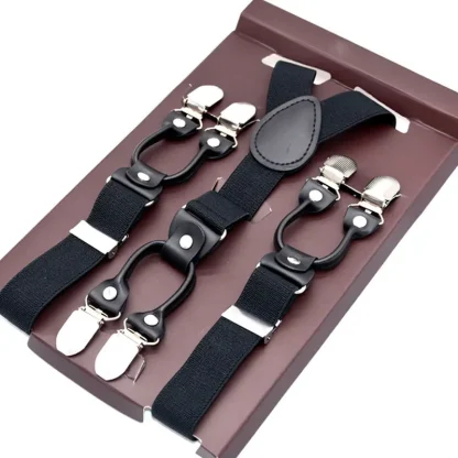Y-shaped Suspender with Multi Clips - Image 9