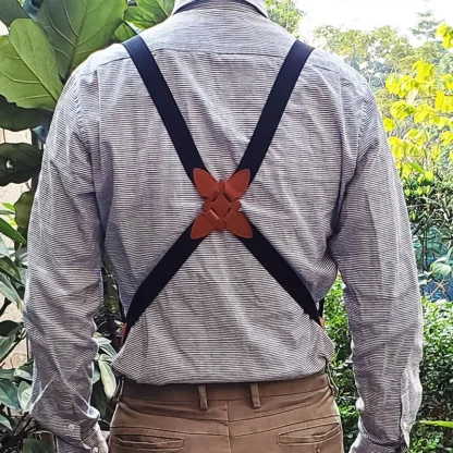 Criss Cross Back Suspender with Durable Clips - Image 8