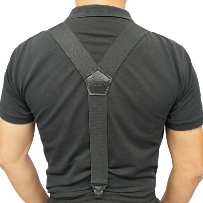 Classic Suspender with Plain Color Design