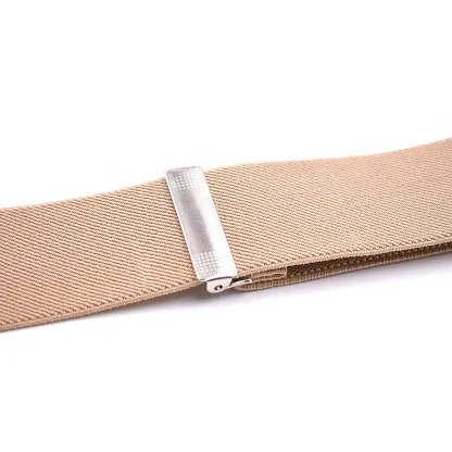 Vintage-style Suspender with Trimmed Button - Image 3