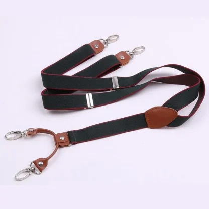 Durable Suspender with Color Block Design - Image 3
