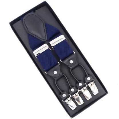 Formal Y-Back Suspender with Multiple Clips - Image 12