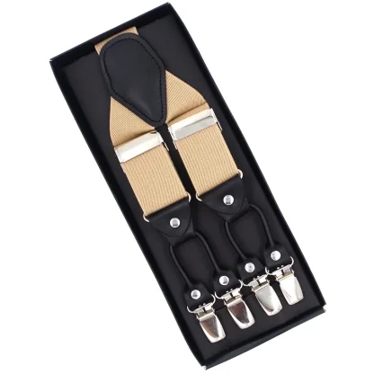 Formal Y-Back Suspender with Multiple Clips - Image 10