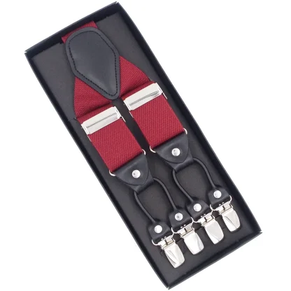 Formal Y-Back Suspender with Multiple Clips - Image 14