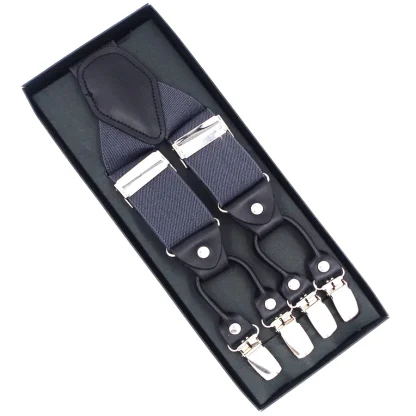 Formal Y-Back Suspender with Multiple Clips - Image 11