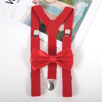 Formal Suspender and Bowtie for Men - Image 9