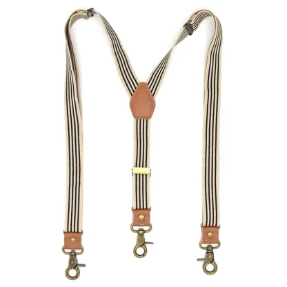 Hooked Suspender with Striped Pattern - Image 2