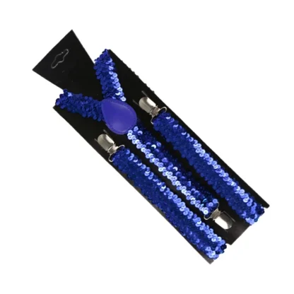 Shiny Suspender with Sequins Design - Image 4