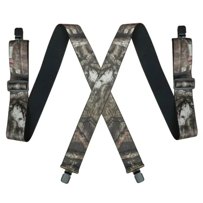 X-Shaped Back Suspender with Camo Print - Image 2