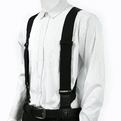 Ultra Wide Strap Suspender with Adjustable - Image 5