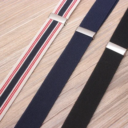Slim Suspender with Elastic Button Loops - Image 2