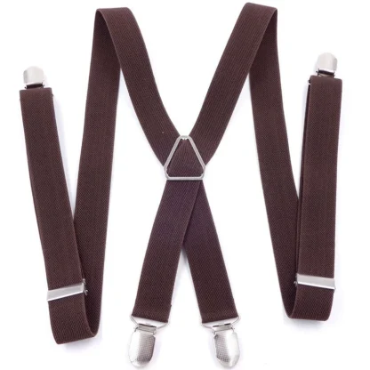 Wide Strap Suspender with Durable Clips - Image 8