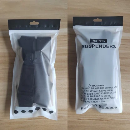 Casual Adjustable Suspender with Clip - Image 5