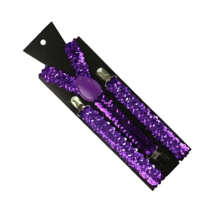 Shiny Suspender with Sequins Design - Image 10