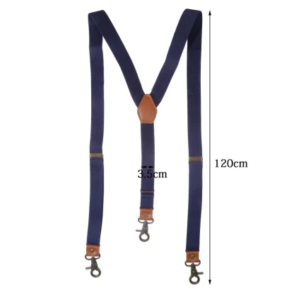 Simple Suspender with Durable Hook Buckle - Image 7