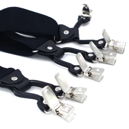 Formal Y-Back Suspender with Multiple Clips - Image 6