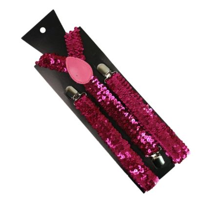 Shiny Suspender with Sequins Design - Image 11