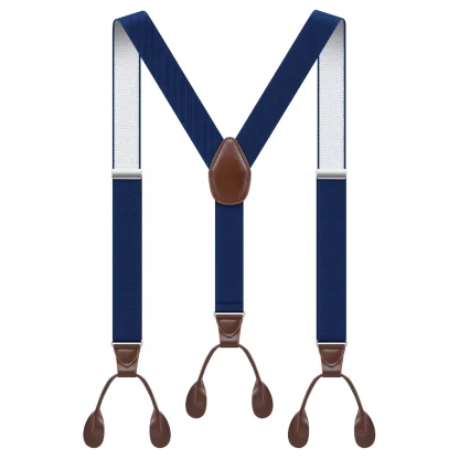 Button Suspenders with Adjustable Strap
