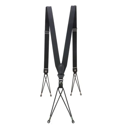 Slim Suspender with Elastic Button Loops - Image 7