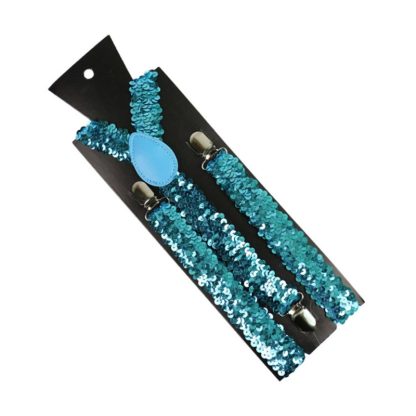 Shiny Suspender with Sequins Design - Image 9