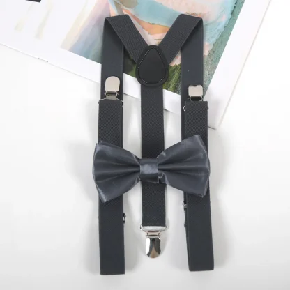 Formal Suspender and Bowtie for Men - Image 11