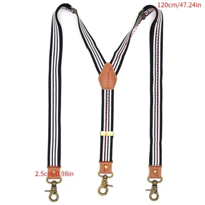 Hooked Suspender with Striped Pattern - Image 6