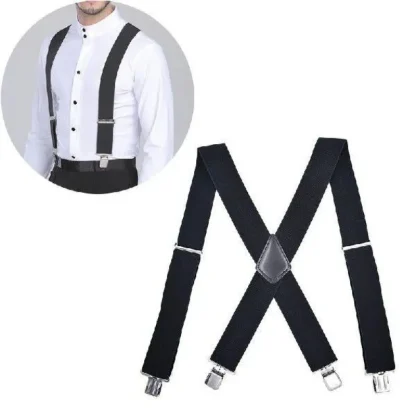 Wide Strap Adjustable Suspender for Heavy Duty - Image 6