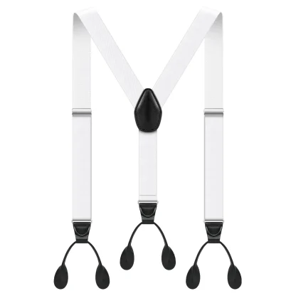Button Suspenders with Adjustable Strap - Image 5