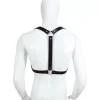 Sleek Black Durable Suspenders - Image 4