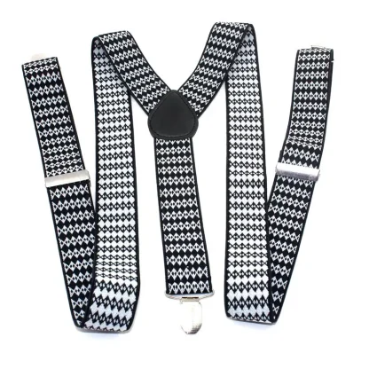 Printed Suspender with Durable Clips - Image 2