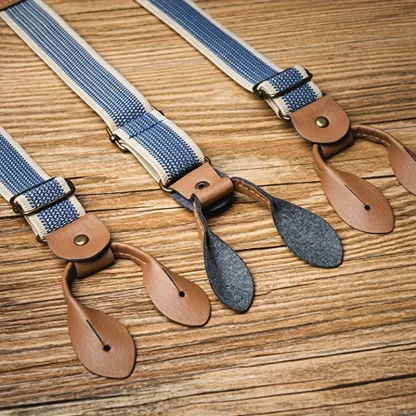 Button-Style Suspender with Retro Design - Image 6