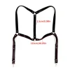 Sleek Black Durable Suspenders - Image 6