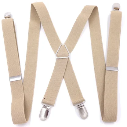 Wide Strap Suspender with Durable Clips - Image 10