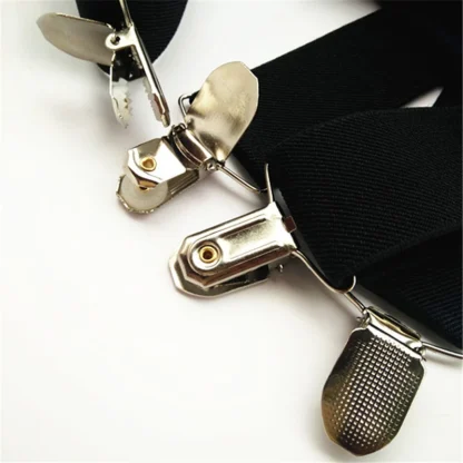 Wide Strap Suspender with Durable Clips - Image 9