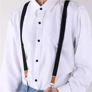 Simple Suspender with Durable Hook Buckle