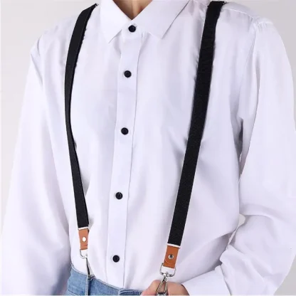 Simple Suspender with Durable Hook Buckle