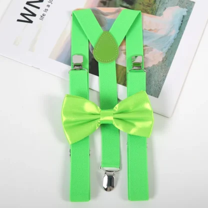 Formal Suspender and Bowtie for Men - Image 13