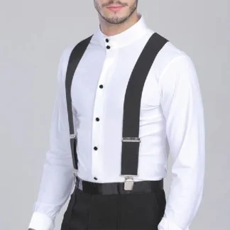 Wide Strap Adjustable Suspender for Heavy Duty