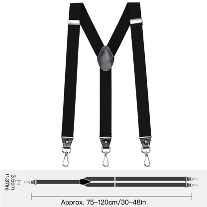 Casual Y-Shape Suspender with Adjustable - Image 3